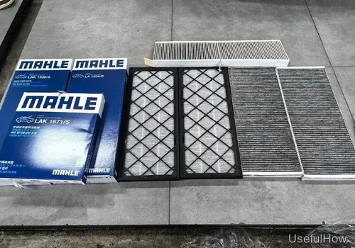 Tesla cabin air filter replacement and AC smell fix